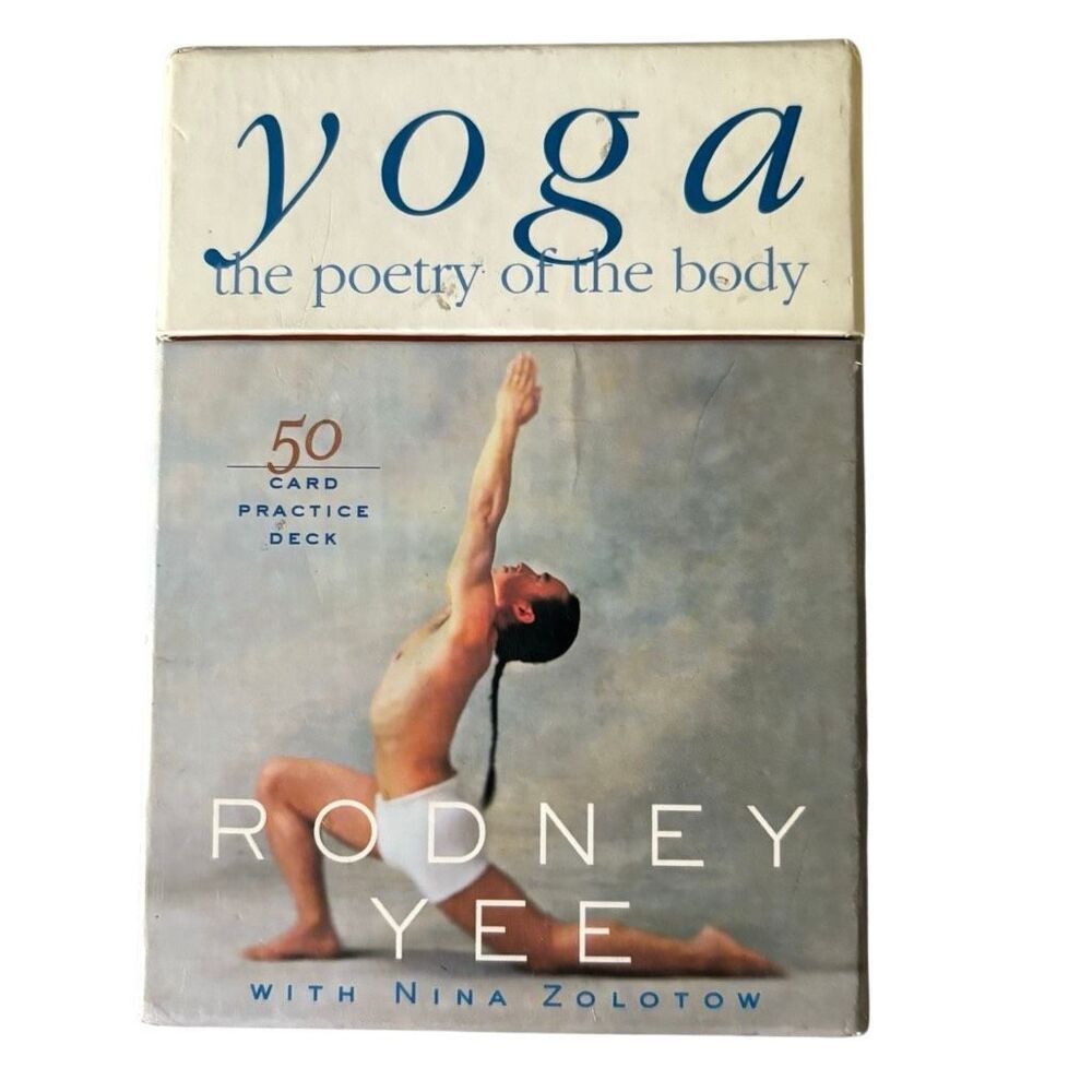 Yoga The Poetry Of The Body 50 Card Practice Set Rodney Yee